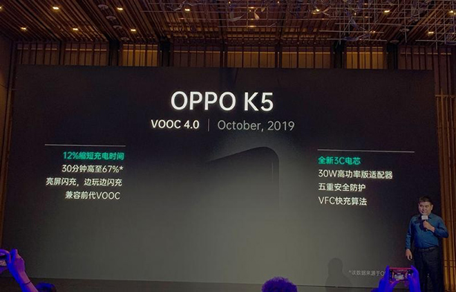 oppo k5 lo dien voi 4 camera, sac nhanh 30w, gia cuc chat hinh anh 2