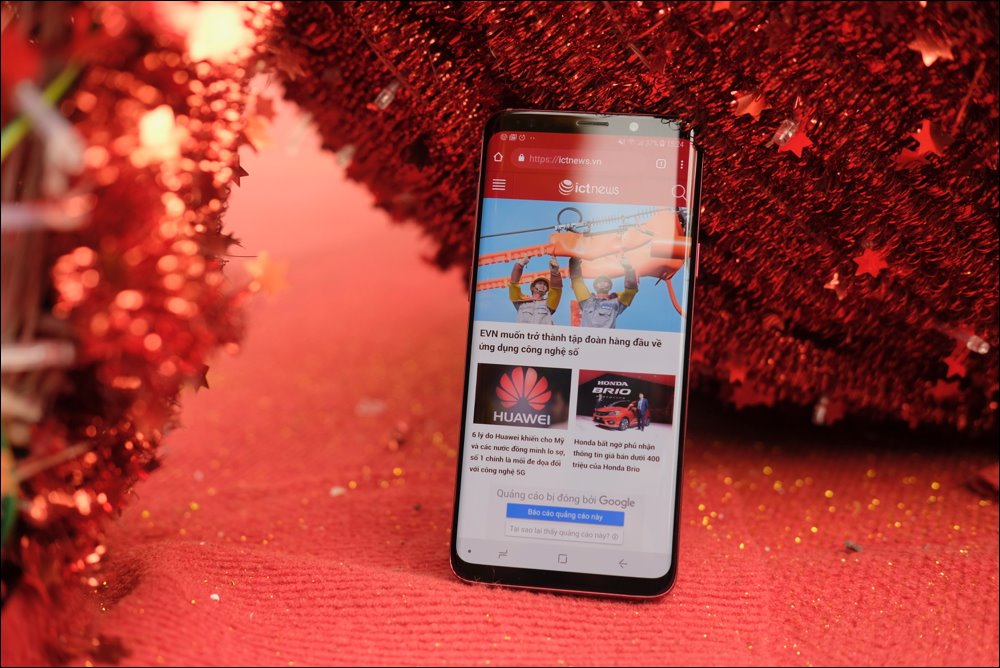 Cận cảnh Galaxy S9+ vang đỏ tại Việt Nam, giá 19,99 triệu đồng