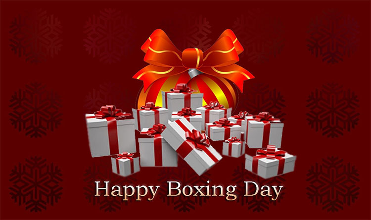 Boxing Day là ngày sau ngày Giáng Sinh, ngày 26/12 hàng năm.