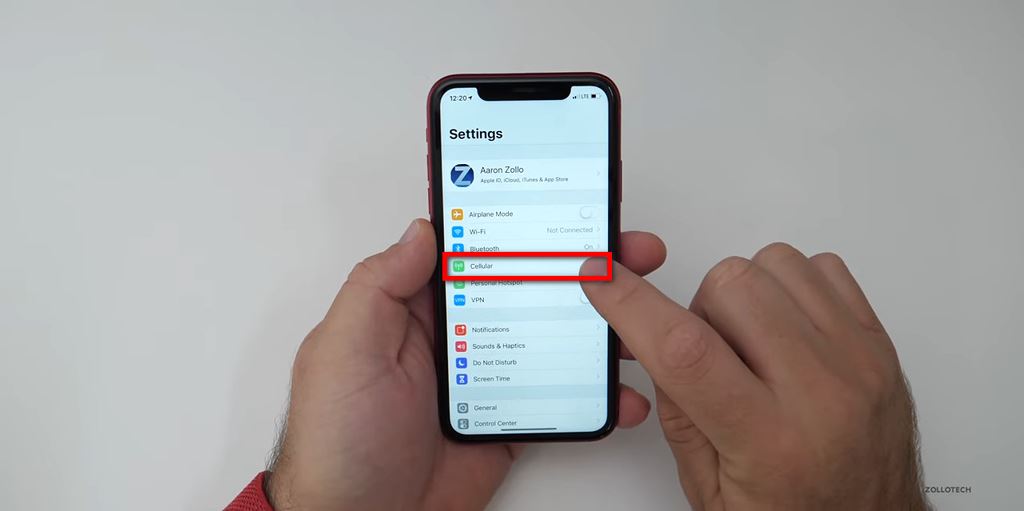 Cách sửa lỗi không thể kết nối dữ liệu di động của iPhone trên iOS 12.1.2 ảnh 2