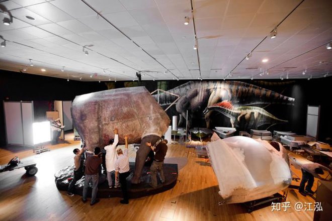 Các nhà cổ sinh vật học đang phục hồi cơ bắp và da của khủng long sauropod khổng lồ.