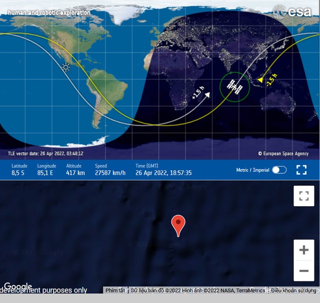 Xem trạm ISS hiện đang ở đâu chỉ bằng những trang web đơn giản này - Ảnh 2.