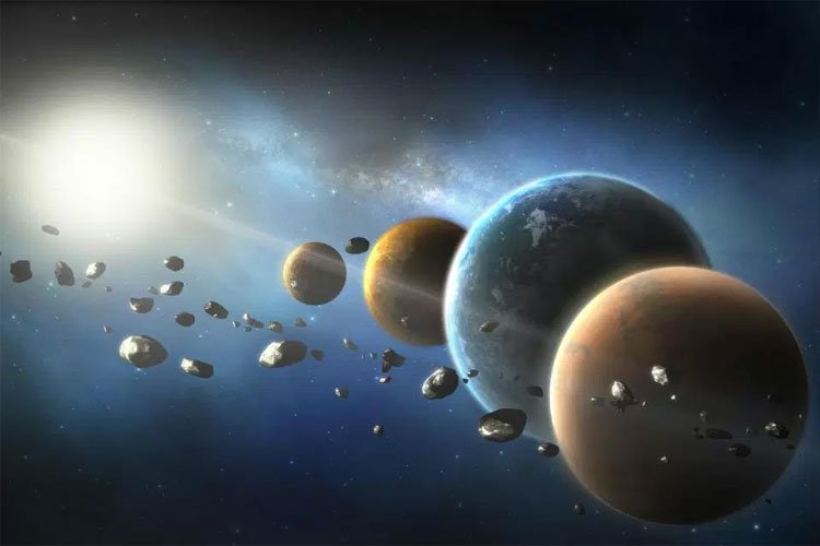 Tiểu hành tinh 16 Psyche chứa toàn sắt và niken trị giá 10 tỷ tỷ USD. 