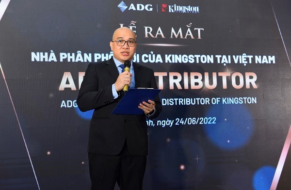 ADG chính thức trở thành nhà phân phối ủy quyền của Kingston tại Việt Nam