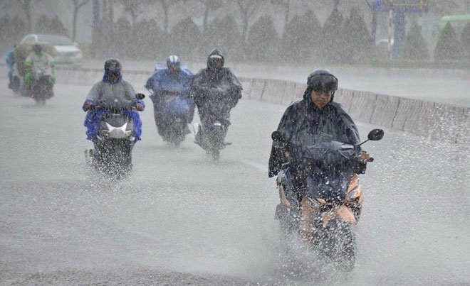Gió mùa Tây Nam hoạt động mạnh khiến khu vực Tây Nguyên và Nam Bộ có thể mưa lớn trong nhiều ngày tới.