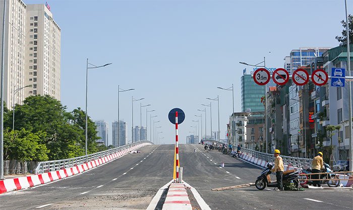 Đến ngày 28/8, Ban quản lý dự án đầu tư xây dựng công trình giao thông Hà Nội sẽ tổ chức thông xe