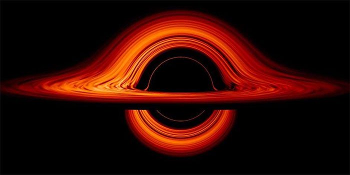 Hình ảnh mô phỏng sắc nét về hố đen mới được NASA công bố.