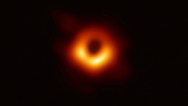 Ảnh chụp đầu tiên về hố đen của kính viễn vọng EHT.