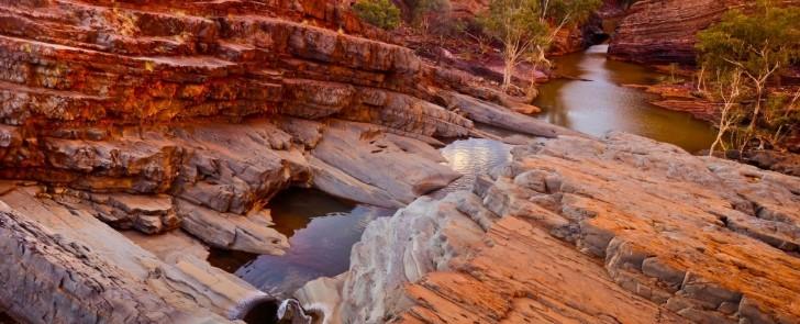 Mảng đá cổ xưa ở Pilbara, Úc - Ảnh: iStock