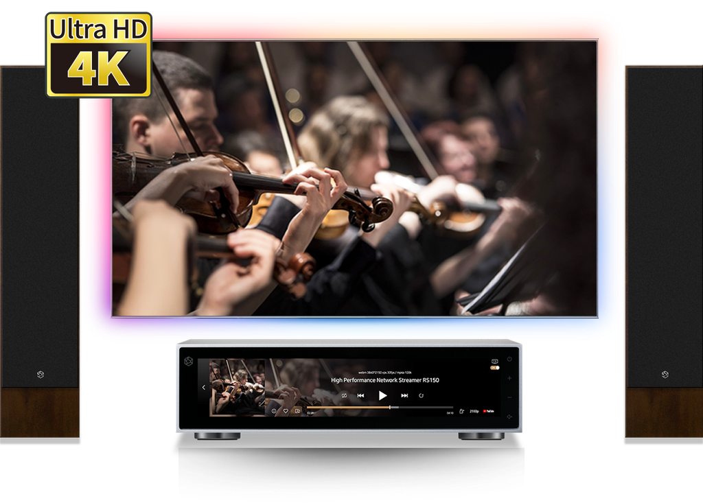 HiFi Rose RS150 - Đầu Streamer hi-end màn hình siêu lớn 15in, stream Youtube không quảng cáo ảnh 3