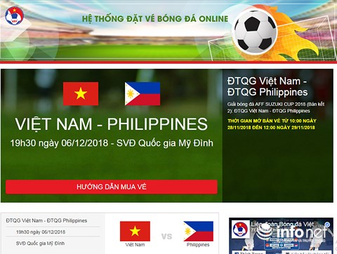Chỉ 29 nghìn đồng, vé xem trận Việt Nam vs Philippines 6/12 sẽ đến tay người hâm mộ