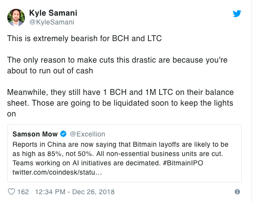 Bitmain đang dồn toàn lực vào Bitcoin Cash và Litecoin