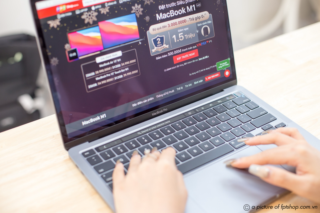 FPT Shop lên kệ những chiếc MacBook M1 chính hãng đầu tiên tại Việt Nam giá từ 22 triệu ảnh 8