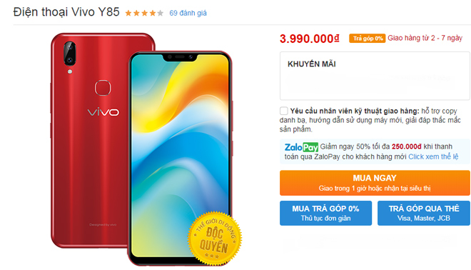 top smartphone gia re, may 