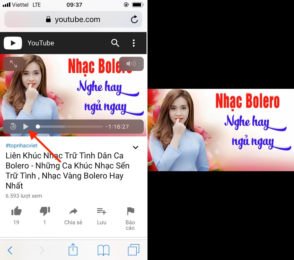 3 cách phát video YouTube khi tắt màn hình iPhone, iPad