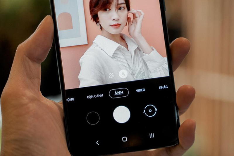 Galaxy A51 chup selfie 