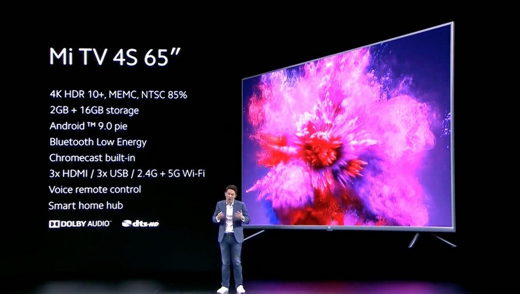 Xiaomi ra mắt Mi TV 4S: 65 inch, 4K HDR10+, giá 600 USD ảnh 2