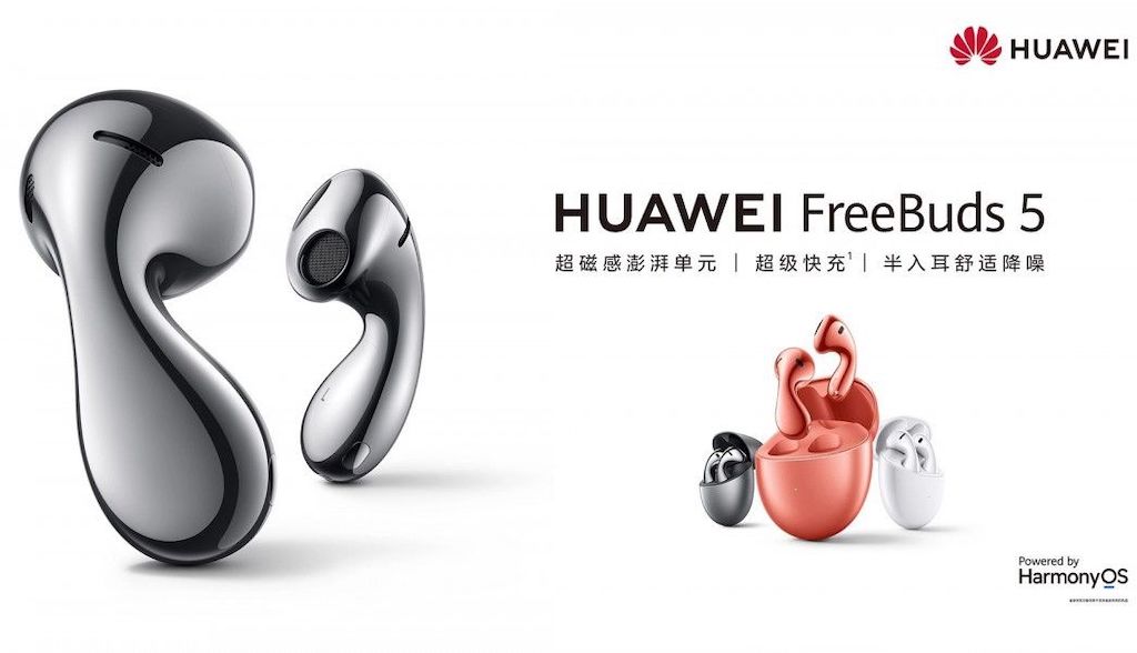 Soi tai nghe true wireless Huawei FreeBuds 5 giá 3 triệu đồng, thiết kế dị chưa từng có trước đây