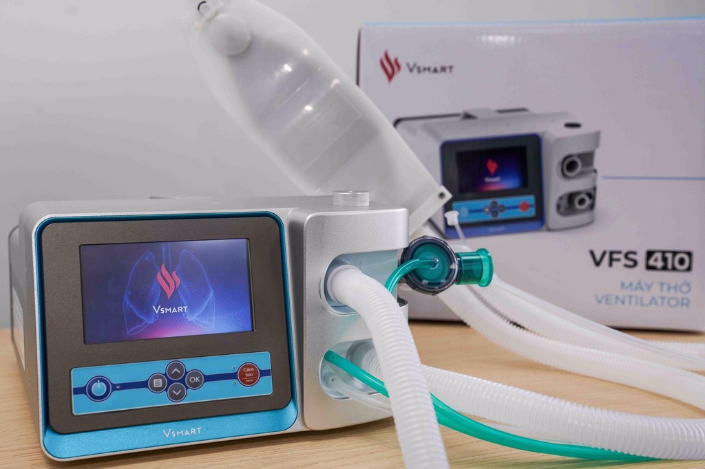 VinGroup hoàn thành hai mẫu máy thở phục vụ điều trị Covid-19 ảnh 1