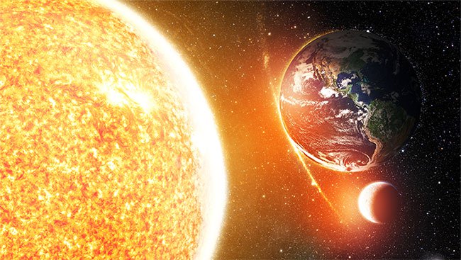Mặt trời tương lai sẽ bùng nổ khiến Trái đất trở nên nóng đến mức không thể sống nổi