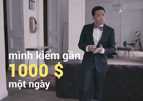 Thuc hu chuyen kiem 1.000 USD/ngay gay xon xao tren YouTube Viet Nam hinh anh 1 