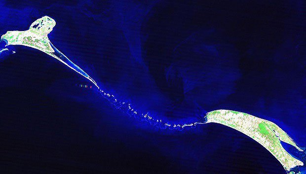Hình ảnh cầu Rama chụp từ vệ tinh