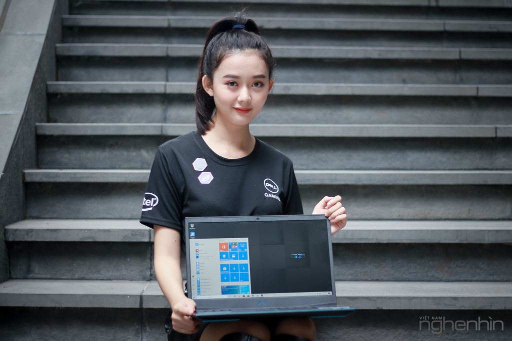 Trên tay laptop gaming Dell G3 15  tại Việt Nam: vỏ nhựa, cấu hình mạnh, giá phải chăng ảnh 7