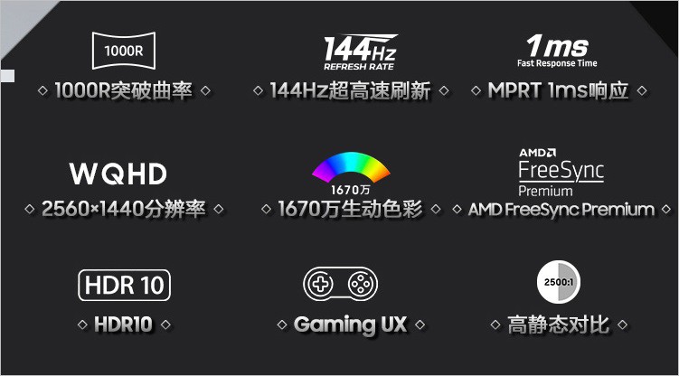 Samsung Dragon Knight G5: màn hình gaming 27 inch cong, 144Hz, nhiều tính năng cao cấp ảnh 3