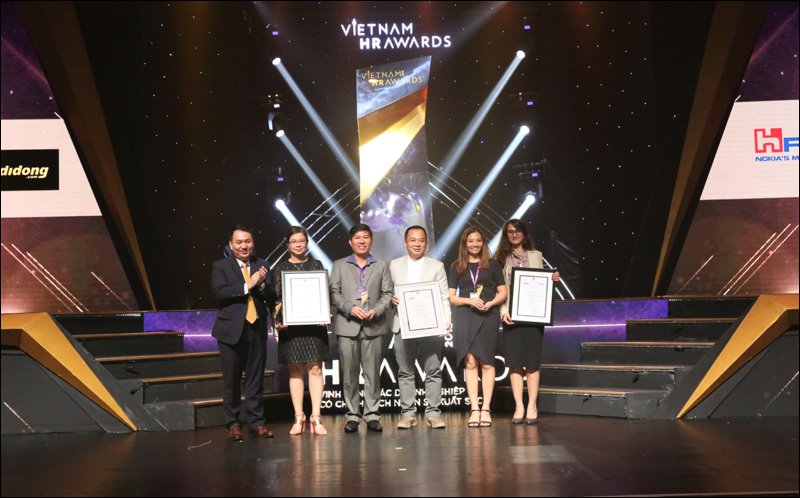 Thế Giới Di Động dành các chiến thắng quan trọng tại giải thưởng Vietnam HR Awards 2018