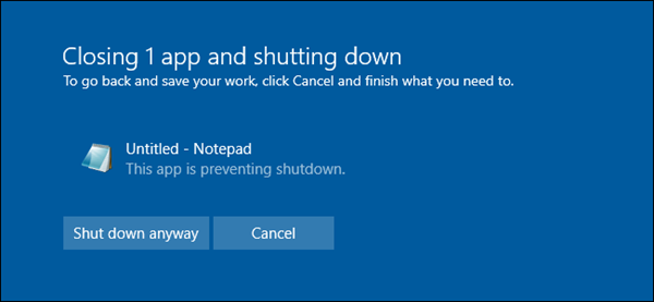 Điều gì xảy ra khi bạn nhấn nút Shutdown hay Restart máy tính