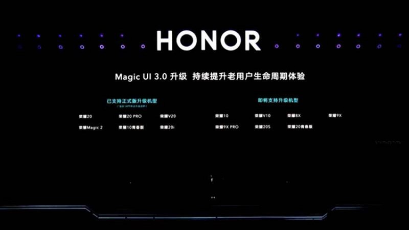 Dien thoai thong minh Honor se cap nhat Magic UI 3.0