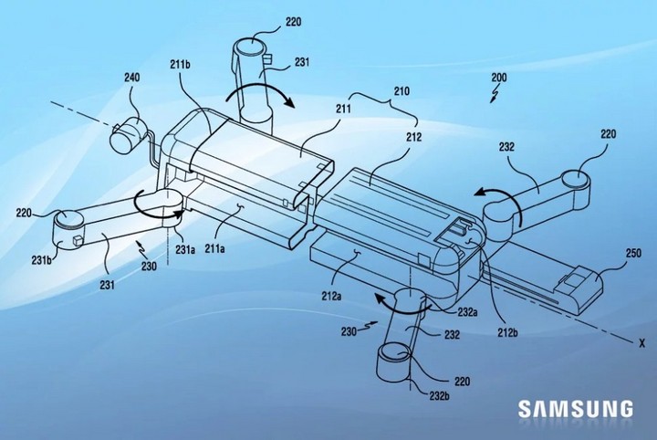 Tin đồn: Bằng sáng chế mới nhất tiết lộ Samsung sắp tham gia thị trường drone