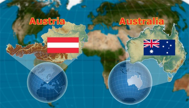 Australia và Austria: Có điều gì liên quan đằng sau hai cái tên gần giống nhau? - Ảnh 1.