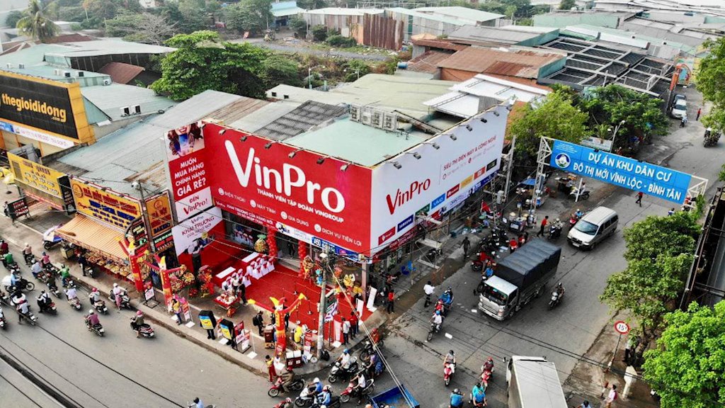 VinPro bắt đầu mở hàng loạt cửa hàng ở mặt phố, bán thêm đồ nhà bếp