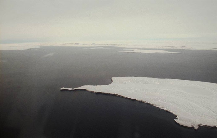 Một góc quần đảo Franz Josef Land phủ đầy băng giá