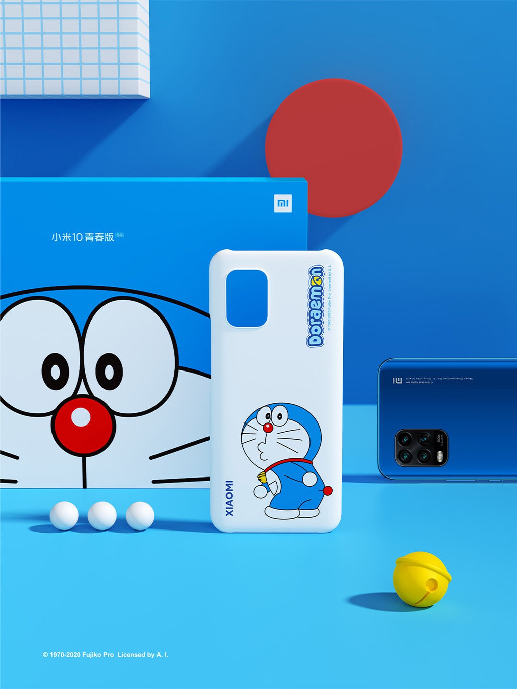 Mi 10 Youth Doraemon ra mắt: smartphone Mèo máy phiên bản kỷ niệm 50 năm ảnh 3