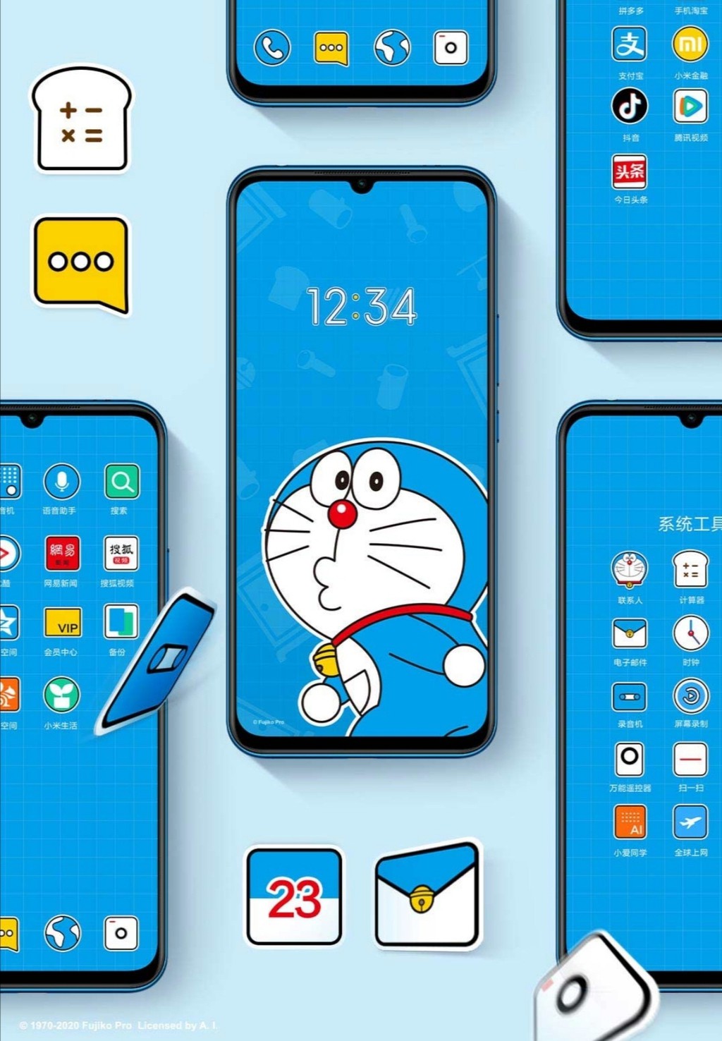 Mi 10 Youth Doraemon ra mắt: smartphone Mèo máy phiên bản kỷ niệm 50 năm ảnh 4