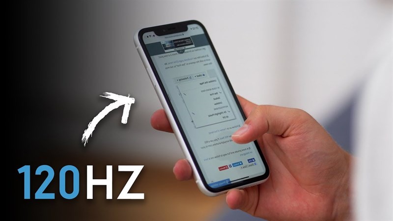 iPhone 2020 sẽ có màn hình “ProMotion” tốc độ làm tươi 120Hz ảnh 1