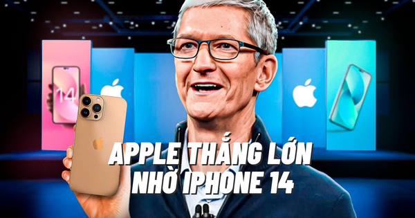 Apple đạt doanh thu kỷ lục, bội thu nhờ iPhone 14 - Ảnh 1.