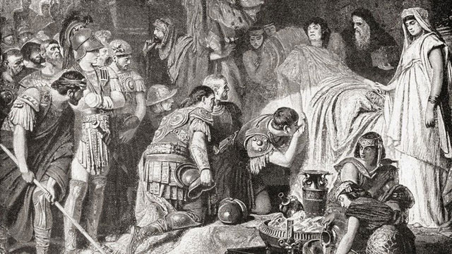 Cái chết của Alexander Đại đế năm 323 TCN.