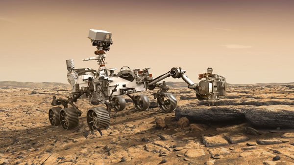 Rover tự hành Perseverance trên sao Hỏa