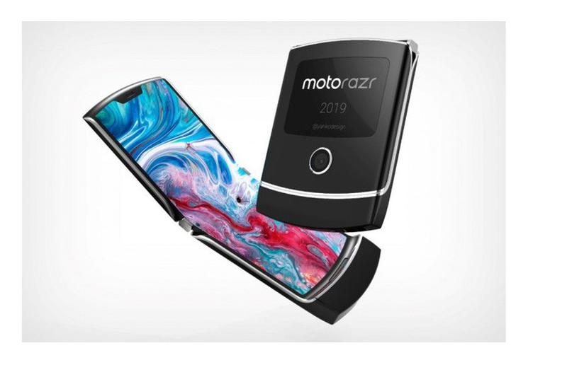 Motorola RAZR phien ban man hinh gap lo ngay ra mat