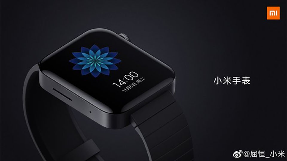 Xiaomi Mi Watch lộ hình ảnh trước sự kiện 5/11, nhìn giống Apple Watch ảnh 2