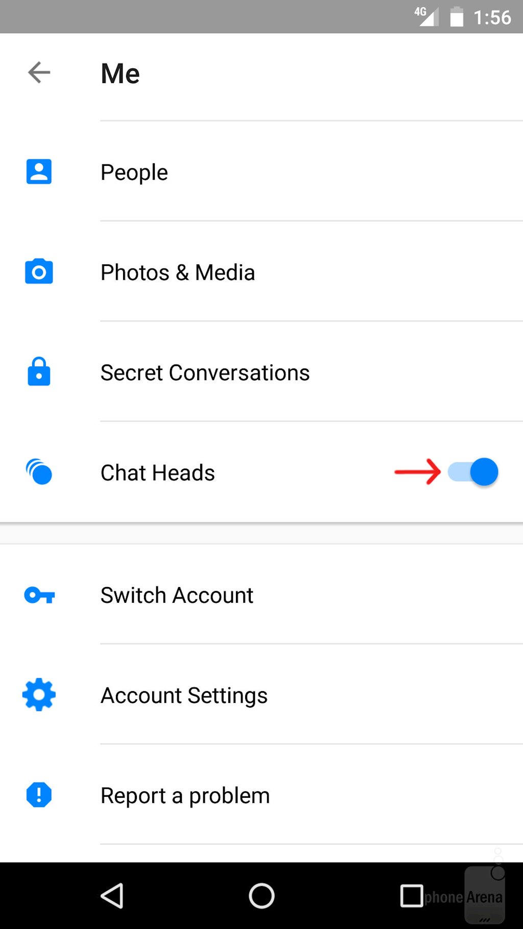 Cách tắt chat head trong Facebook Messenger trên Android mới nhất