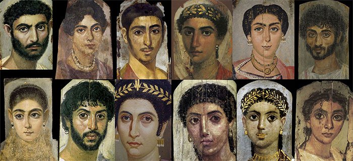 Tranh chân dung Ai Cập cổ rất có thể là sản phẩm ảnh hưởng từ văn hóa chuộng nghệ thuật hội họa của Hy Lạp.