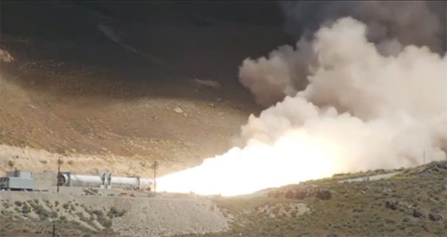 Tên lửa BrilliantA gặp sự cố khi khai hỏa giai đoạn 1.