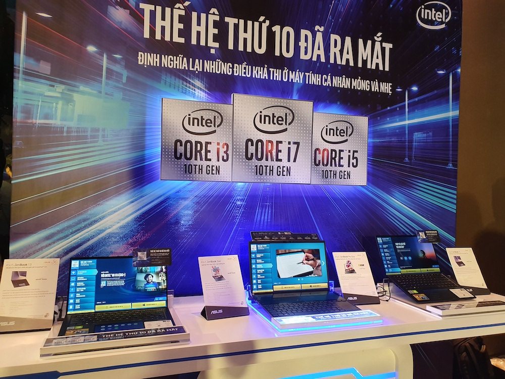 Thế Giới Di Động cùng Intel ra mắt bộ vi xử lý Intel Core thế hệ thứ 10 tại Việt Nam