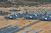 Nghĩa địa chiến đấu cơ lớn nhất thế giới từ ảnh Google Earth
