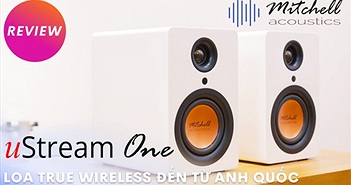 Mitchell Acoustics uStream One, loa true wireless nhỏ gọn, chất âm tròn chuẩn Anh Quốc