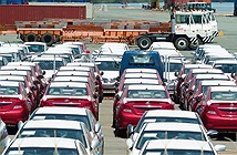 Thuế giảm, ô tô nhập khẩu ùn ùn qua cảng TP.HCM